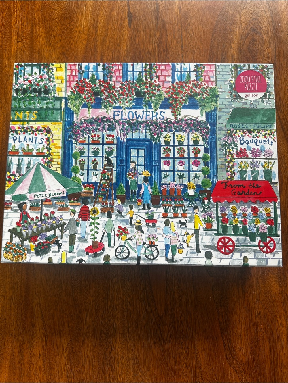 Michael Storring ‘Market In Bloom' 2000-Piece Jigsaw Puzzle